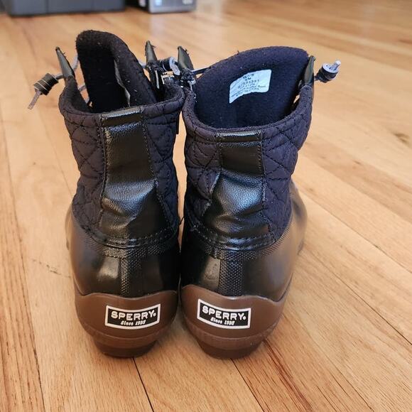 Sperry Syren Gulf Duck Boot black women sz 9M - Picture 3 of 5